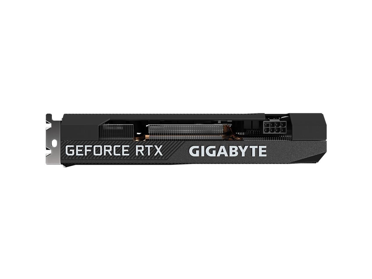 GIGABYTE WINDFORCE OC GeForce RTX 3060 12GB GDDR6 PCI Express 4.0 x16 ATX Video Card GV-N3060WF2OC-12GD REV2.0 5