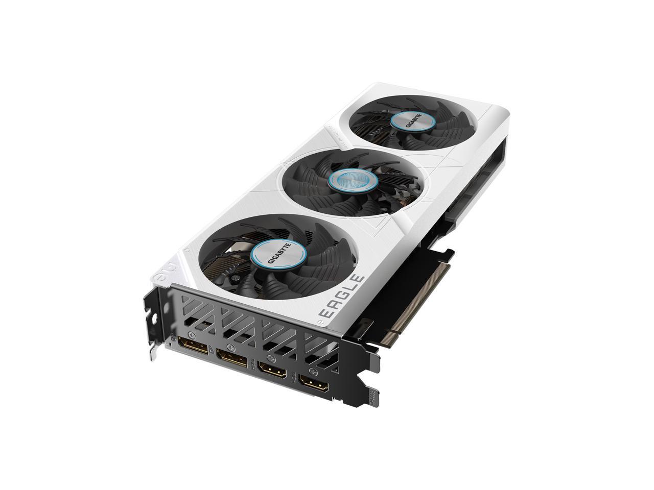 GIGABYTE Eagle GeForce RTX 4060 Ti 8GB GDDR6 PCI Express 4.0 x8 ATX Video Card GV-N406TEAGLEOC ICE-8GD 4