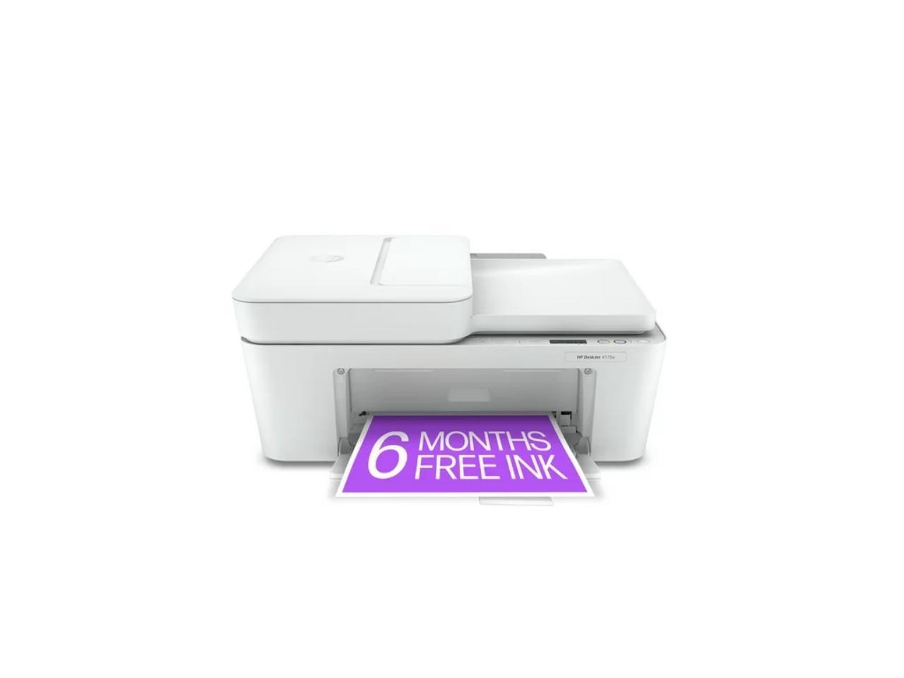 HP DeskJet 4175e All-in-One Wireless Color Inkjet Printer with 6 Months Instant Ink Included with HP+ 1