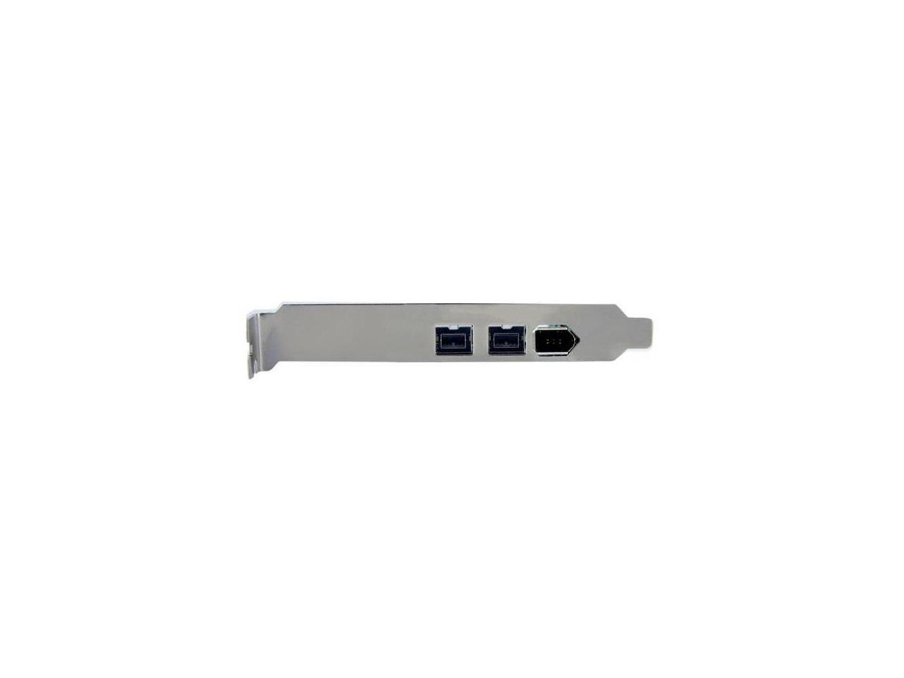 StarTech 3 Port 2b 1a PCI Express 1394 FireWire Adapter Card 2