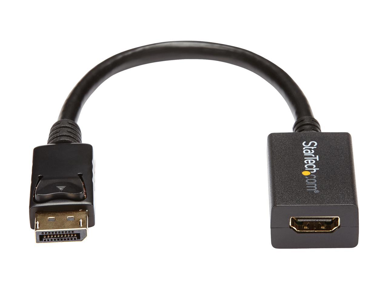 StarTech.com DP2HDMI2 DisplayPort to HDMI Video Converter - Video / audio adapter - DisplayPort / HDMI - 19 pin - DisplayPort (M) HDMI (F) 2