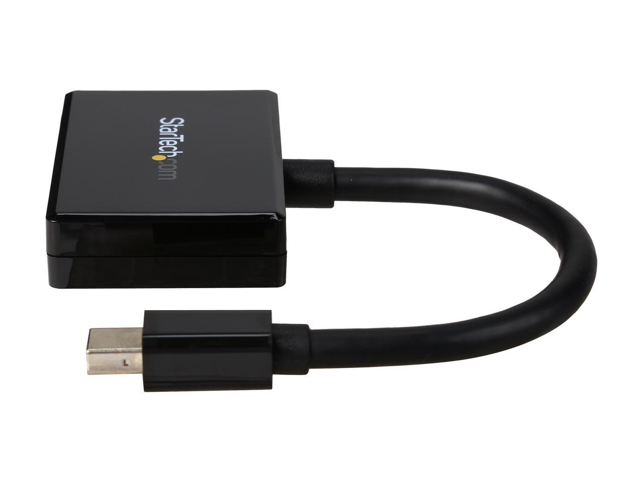 StarTech.com MDP2HDVGA Travel A/V adapter: 2-in-1 Mini DisplayPort to HDMI or VGA converter 3