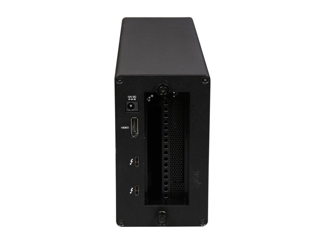 StarTech.com TB31PCIEX16 Thunderbolt 3 PCIe Expansion Chassis - Thunderbolt 3 to 16 x PCIe - Aluminum - PCIe SSD - External PCIe Enclosure - PCIe Slot 4