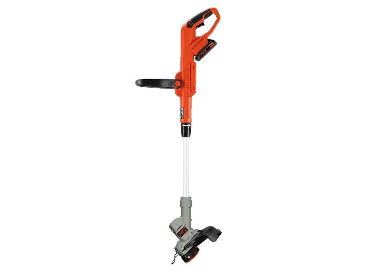 BLACK+DECKER LST300 20-Volt MAX* Lithium String Trimmer & Edger with 2-Amp Battery 5