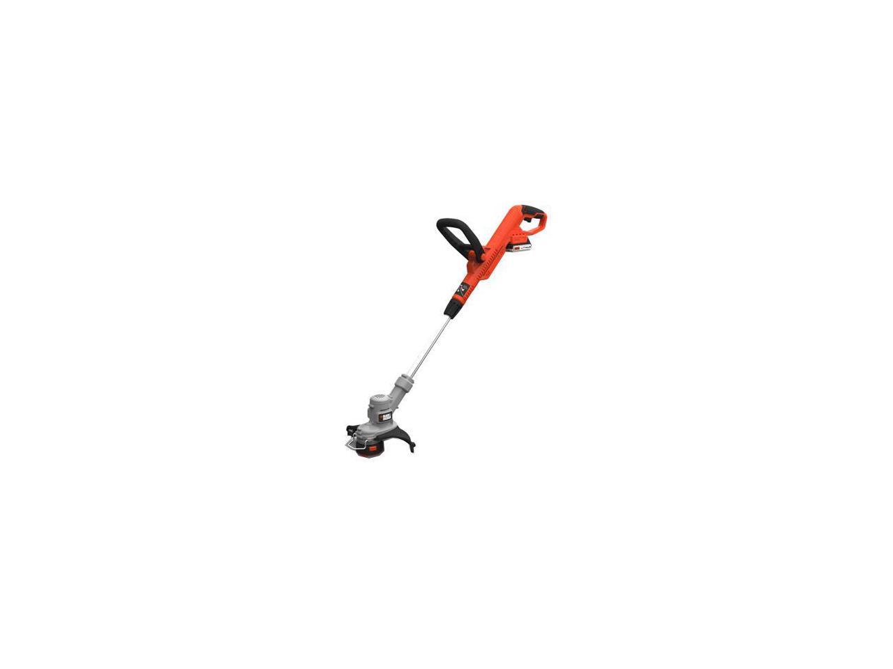 BLACK+DECKER LST300 20-Volt MAX* Lithium String Trimmer & Edger with 2-Amp Battery 4