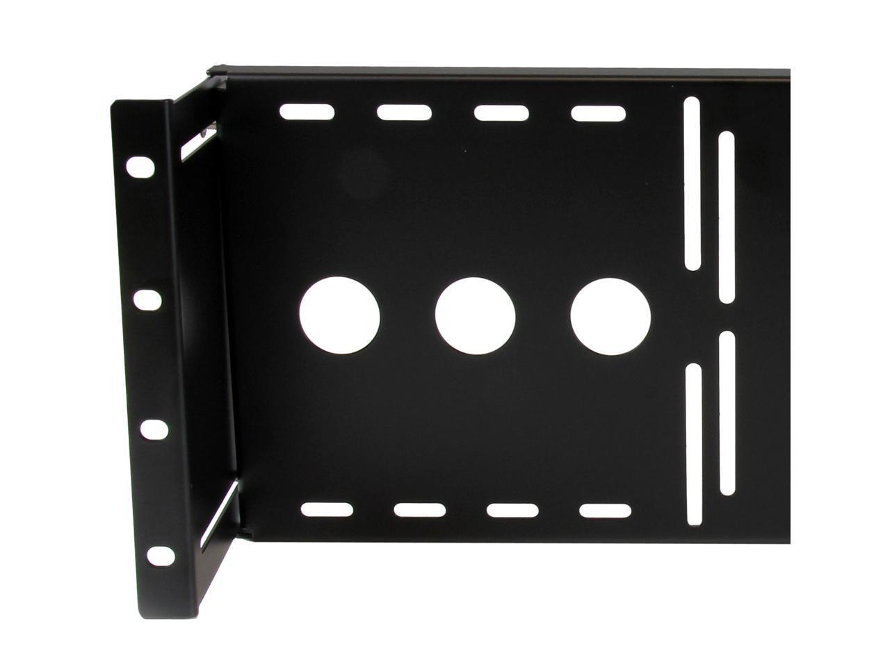 StarTech.com RKLCDBK 4U Universal VESA LCD Monitor Mounting Bracket for 19in Rack or Cabinet 2