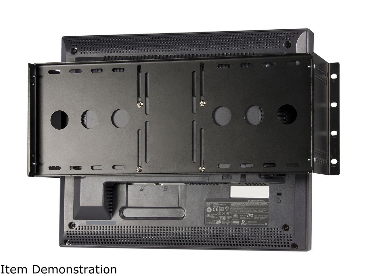 StarTech.com RKLCDBK 4U Universal VESA LCD Monitor Mounting Bracket for 19in Rack or Cabinet 3