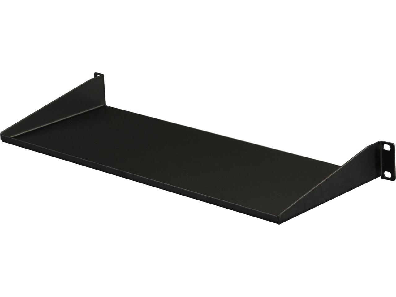 StarTech.com CABSHELF1U 1U 19" Universal Fixed Server Rack Cabinet Shelf 1