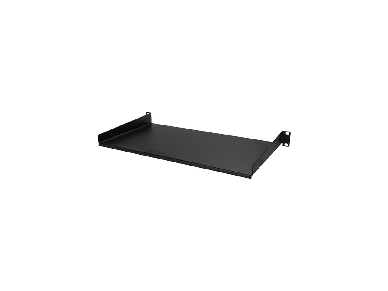 StarTech CABSHELF1U10 StarTech.com 1U Rack Shelf - 10" - Rack Mount Shelf - Server Rack Shelf - Cantilever Shelf - Network Rack Shelf - 1U Shelf 1