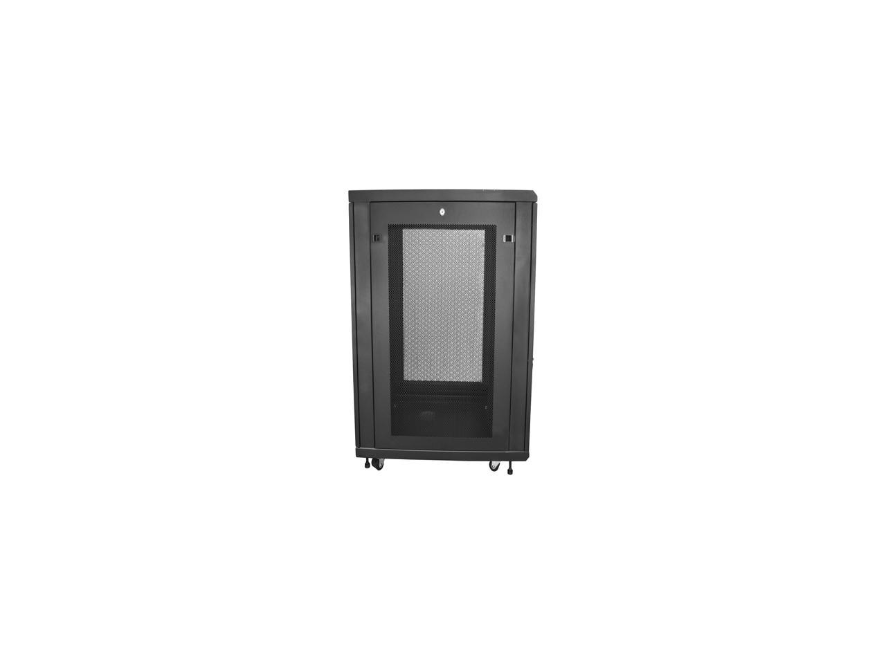 StarTech RK1833BKM StarTech.com Server Rack Cabinet - 18U - 31 in Deep Enclosure - Network Cabinet - Rack Enclosure Server Cabinet - Data Cabinet 4