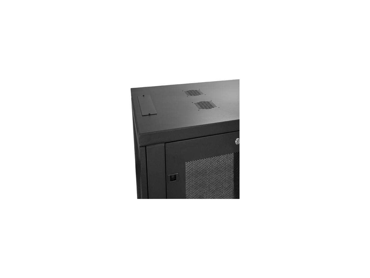 StarTech RK1833BKM StarTech.com Server Rack Cabinet - 18U - 31 in Deep Enclosure - Network Cabinet - Rack Enclosure Server Cabinet - Data Cabinet 5