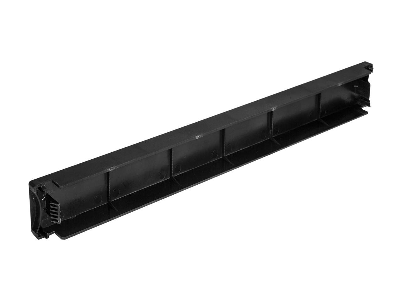 StarTech.com Blanking Panel - 10 Pack - 1U - 19 in - Steel - Black - Blank Rack Panel - Filler Panel - Rack Mount Panel 2