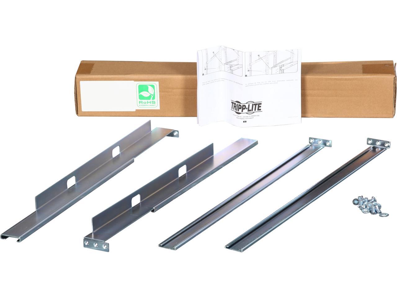 Tripp Lite 4POSTRAILKIT1U SMARTRACK Series 1U Universal Adjustable Rackmount Shelf Kit 1