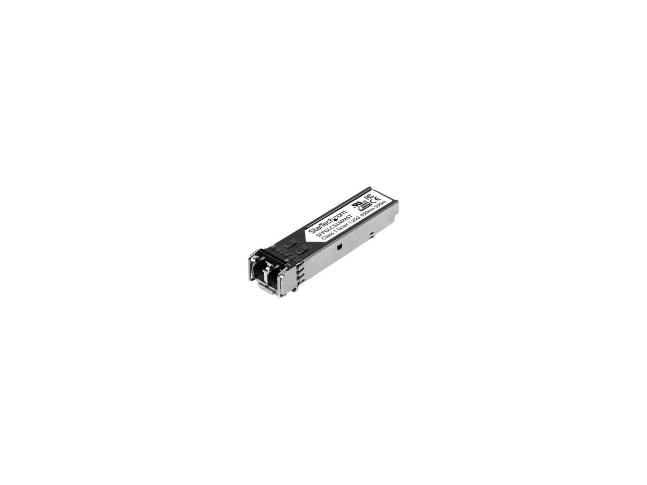 StarTech SFPGLCSXMMST Cisco Compatible Gigabit Fiber SFP Transceiver Module MM LC - 550m (Mini-GBIC) 1