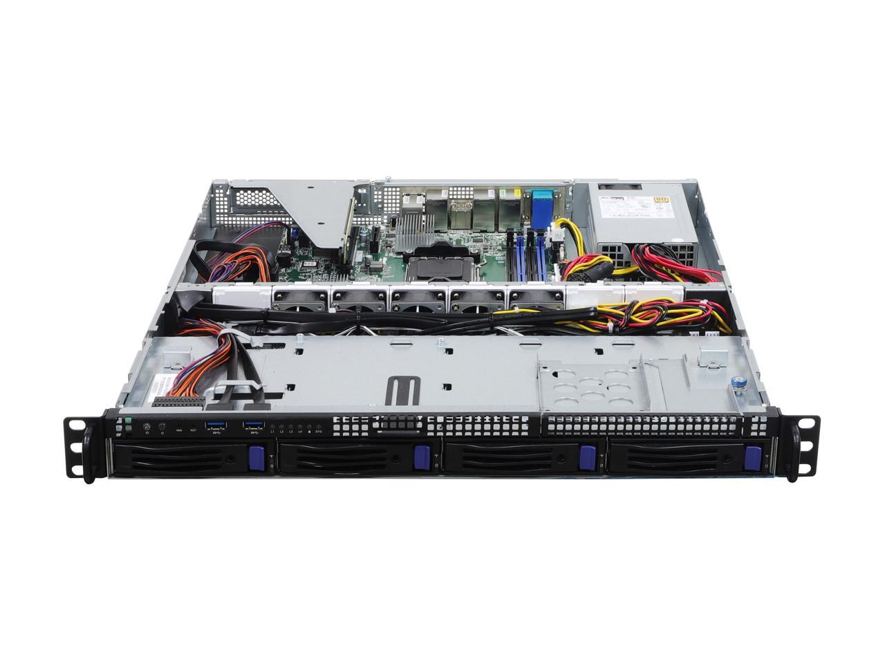 AsRock Rack 1U4LW-B650/2L2T 1U Rackmount General Purpose/Storage Server Barebone Single Socket AM5 (LGA 1718) AMD Ryzen 7000 series processors 4 SATA bays Dual 10G Lan Dual 1G Lan 2