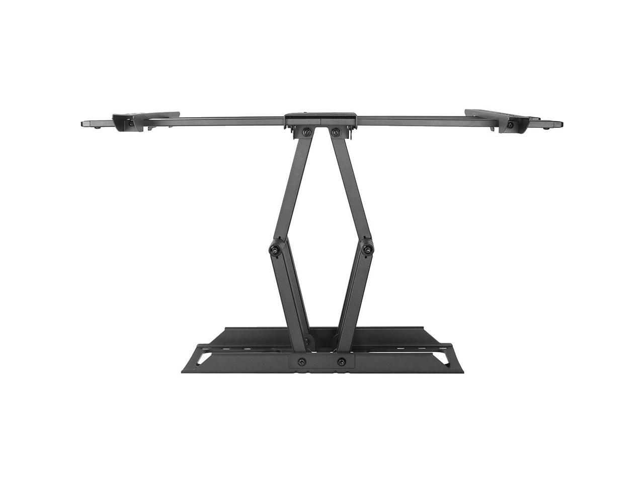 V7 WM1FM80 Full-Motion TV Wall Mount - 43" to 80" Screen Support - 132lbs/60kg Load Capacity - 200 X 200 VESA Standard 600 X 400 MAX VESA - Tilt/Swivel - 1 Display(s) Supported - 43" to 3