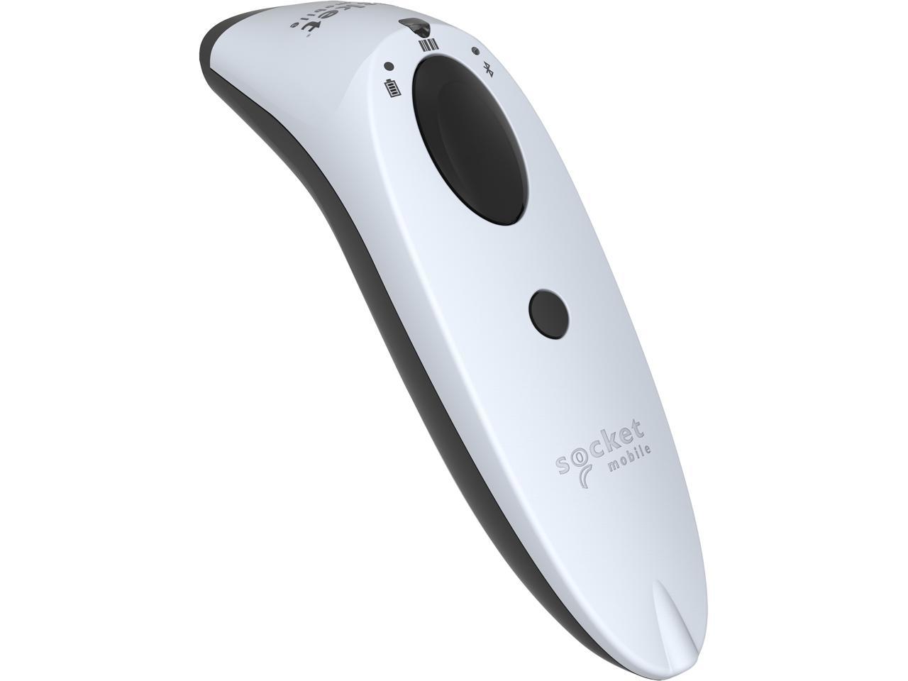 Socket Mobile SocketScan S700 1D Imager Barcode Scanner with Bluetooth, White - CX3397-1855 1