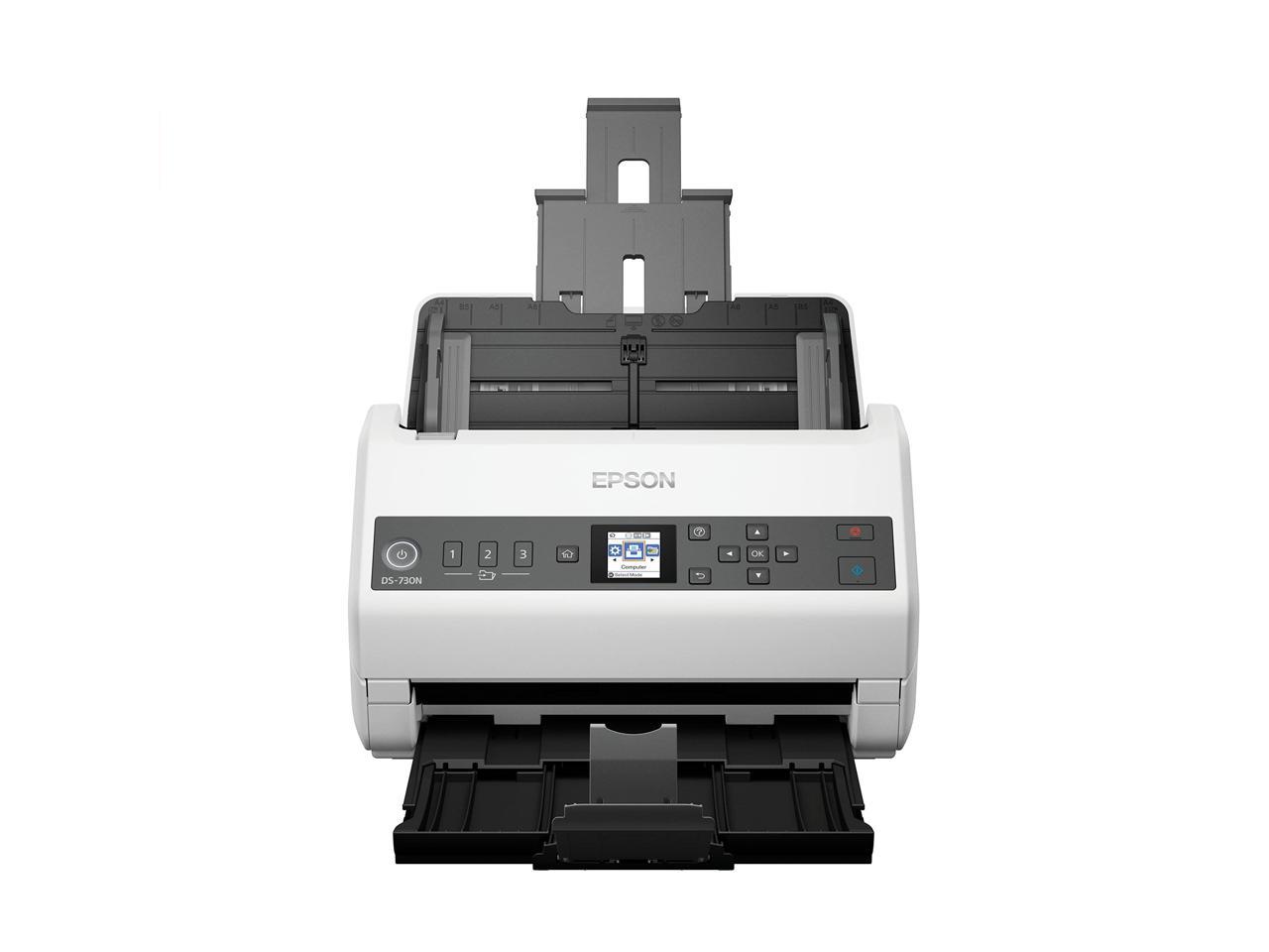 Epson DS-730N 600dpi 40ppm Duplex Document Scanner B11B259201 5