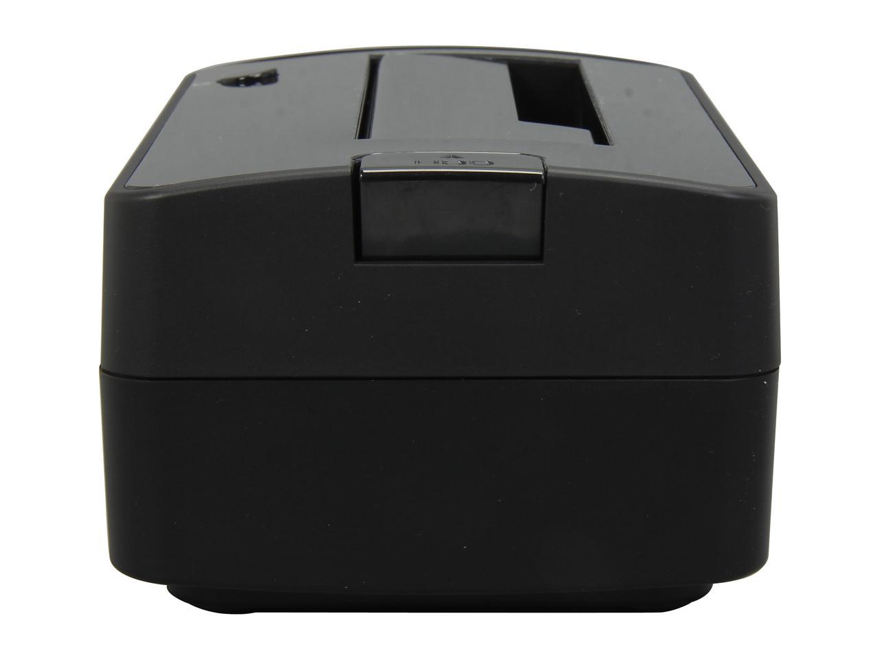 StarTech.com SATDOCKU3S Plastic 2.5" & 3.5" Black SATA Hard Drive Docking Station for 2.5/3.5 HDD 3