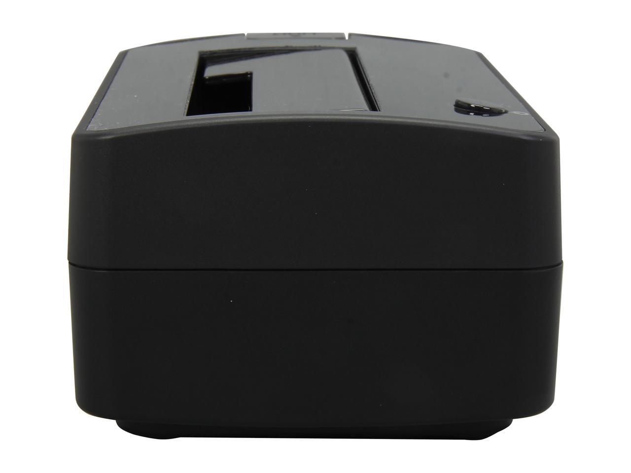 StarTech.com SATDOCKU3S Plastic 2.5" & 3.5" Black SATA Hard Drive Docking Station for 2.5/3.5 HDD 5