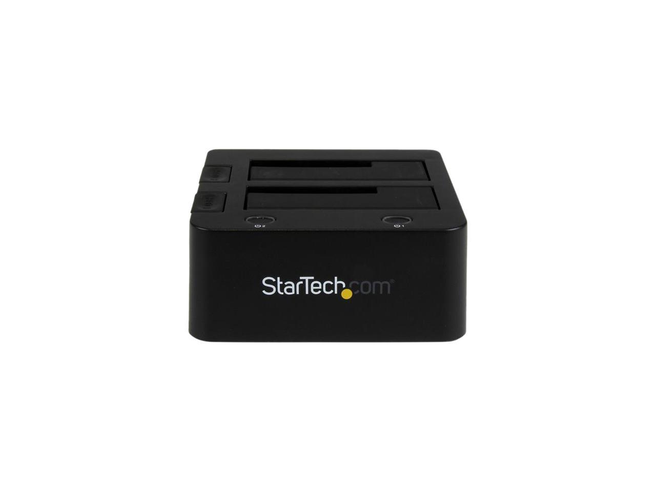 StarTech UNIDOCKU33 Universal hard drive docking station - SATA and IDE dock - 2.5in & 3.5in HDD and SSD docking station with UASP & SATA III 2