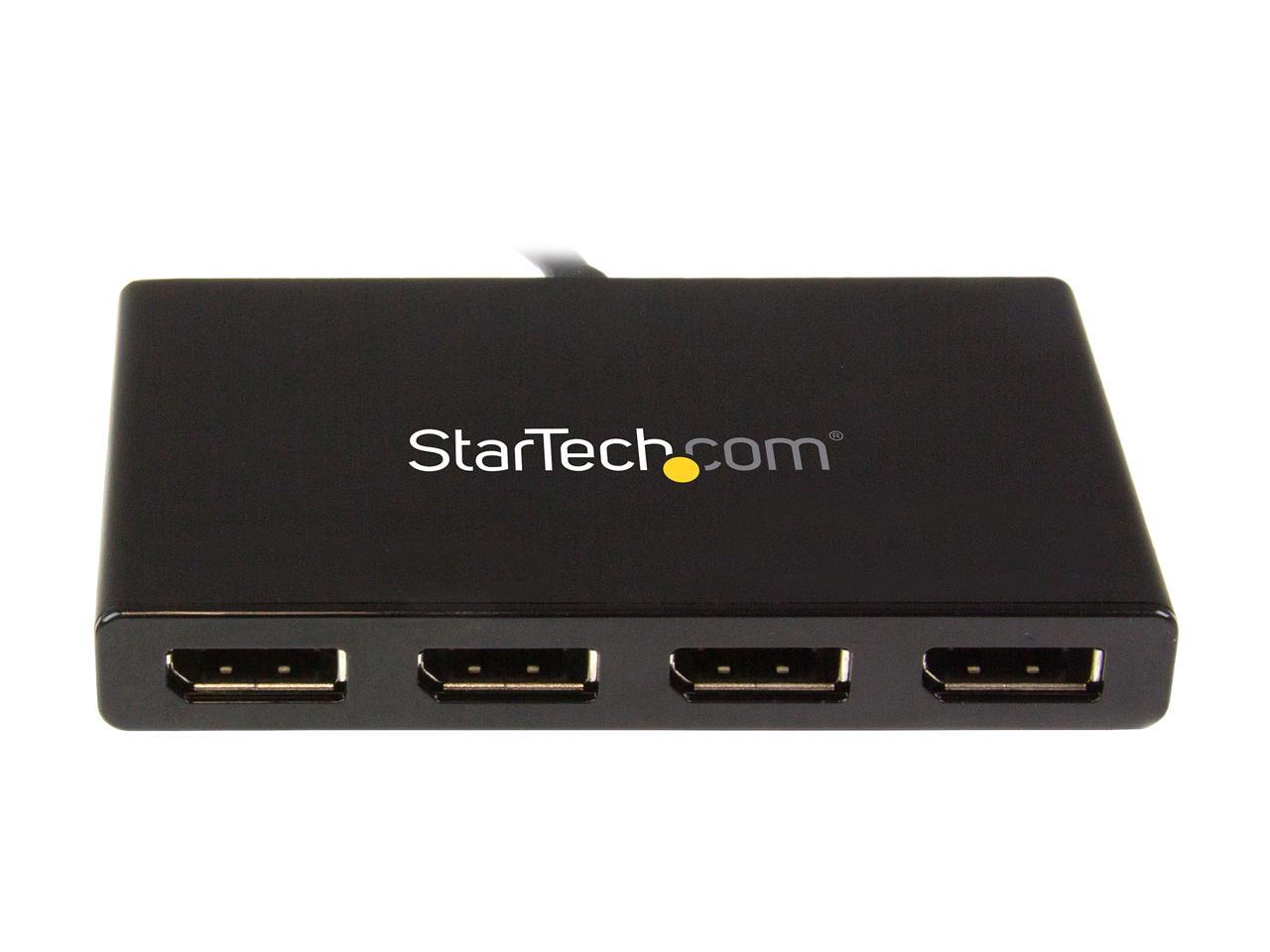 StarTech.com MSTDP124DP MST hub - DisplayPort to 4x DisplayPort 2