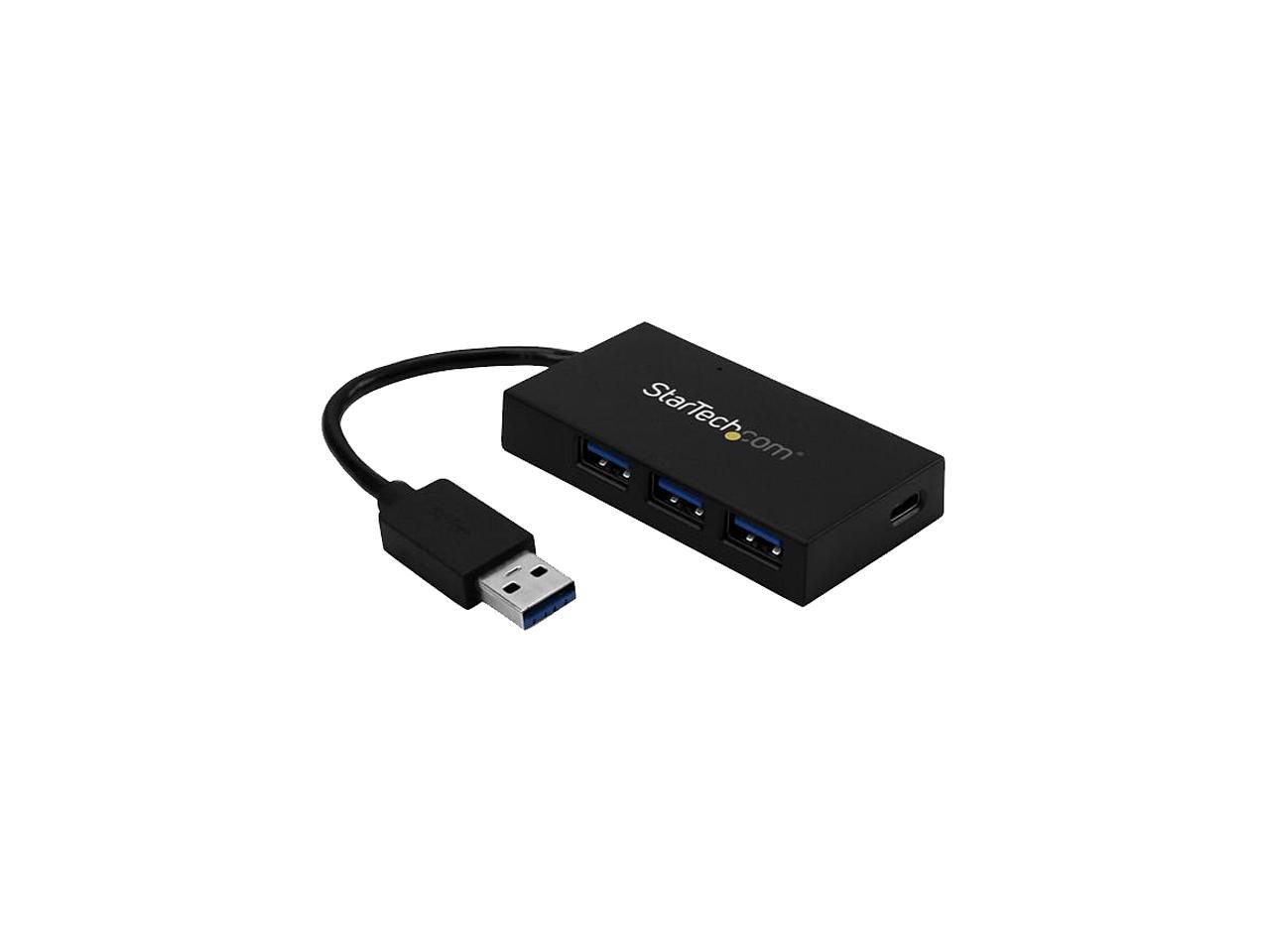 StarTech.com HB30A3A1CFB 4-Port USB Hub - USB 3.0 - USB-A to 3 x USB-A and 1 x USB-C 1