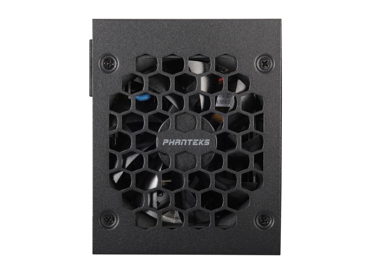 Phanteks Revolt SFX 850W 80PLUS Platinum, Super Compact SFX form factor, ATX 3.0, PCIe 5.0 Power Supply, Fully Modular, Platinum-rated efficiency, Silent fan, Black 3