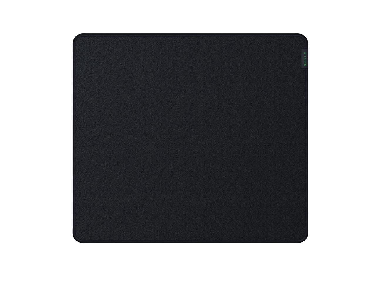 Razer Strider Hybrid Mouse Mat with a Soft Base & Smooth Glide: Firm Gliding Surface - Anti-Slip Base - Rollable & Portable - Anti-Fraying Stitched Edges - Water-Resistant - Large 1