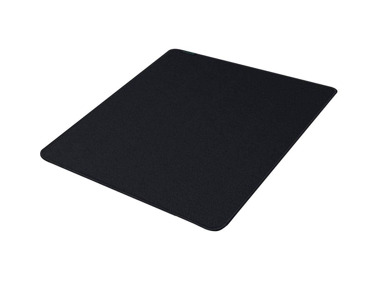 Razer Strider Hybrid Mouse Mat with a Soft Base & Smooth Glide: Firm Gliding Surface - Anti-Slip Base - Rollable & Portable - Anti-Fraying Stitched Edges - Water-Resistant - Large 3