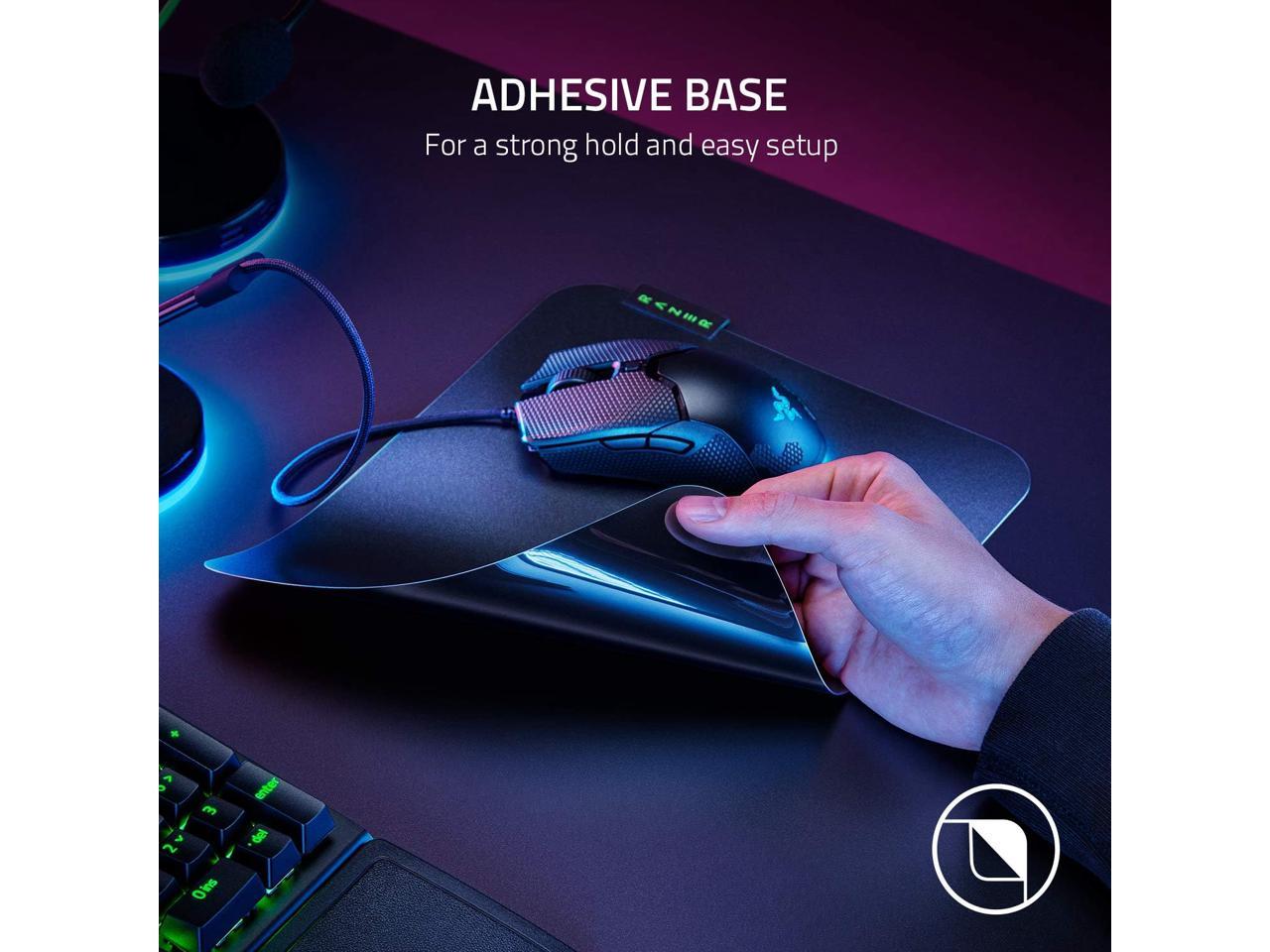 Razer Sphex V3 Hard Gaming Mouse Mat: Ultra-Thin Form Factor - Tough Polycarbonate Build - Adhesive Base - Large 4