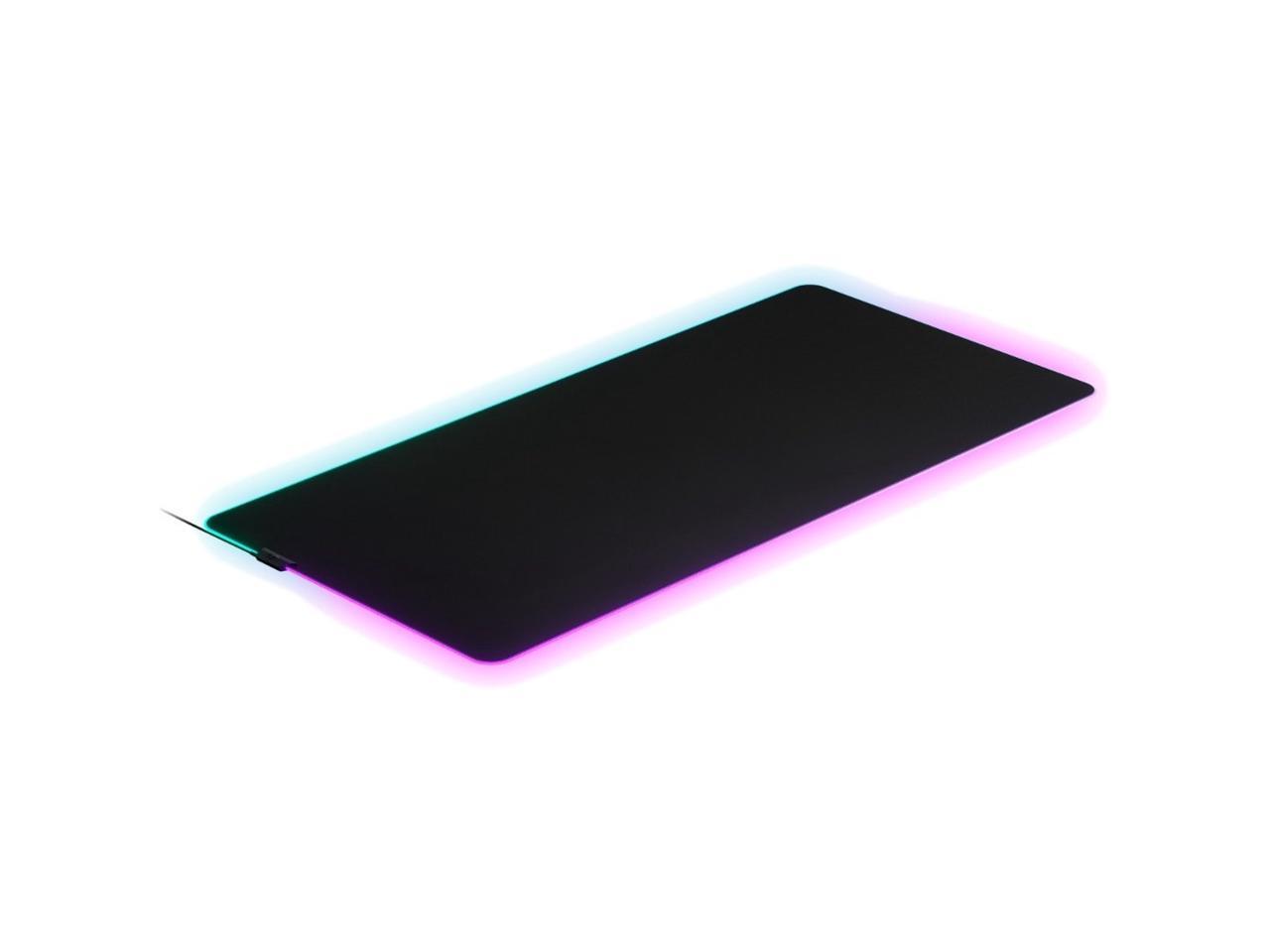 SteelSeries 63511 QcK Prism RGB Gaming Mouse Pad, 3XL 3