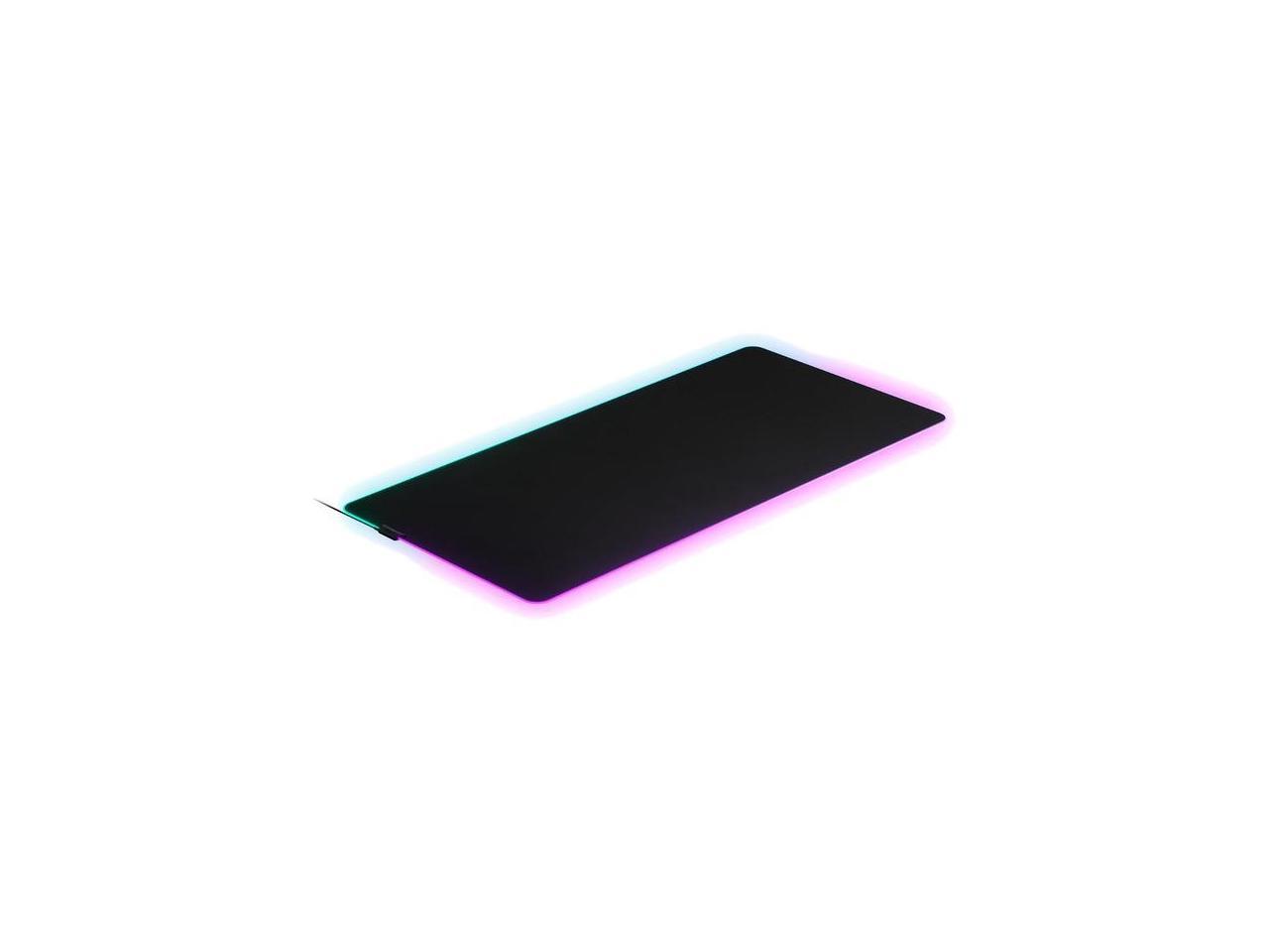 SteelSeries 63511 QcK Prism RGB Gaming Mouse Pad, 3XL 1