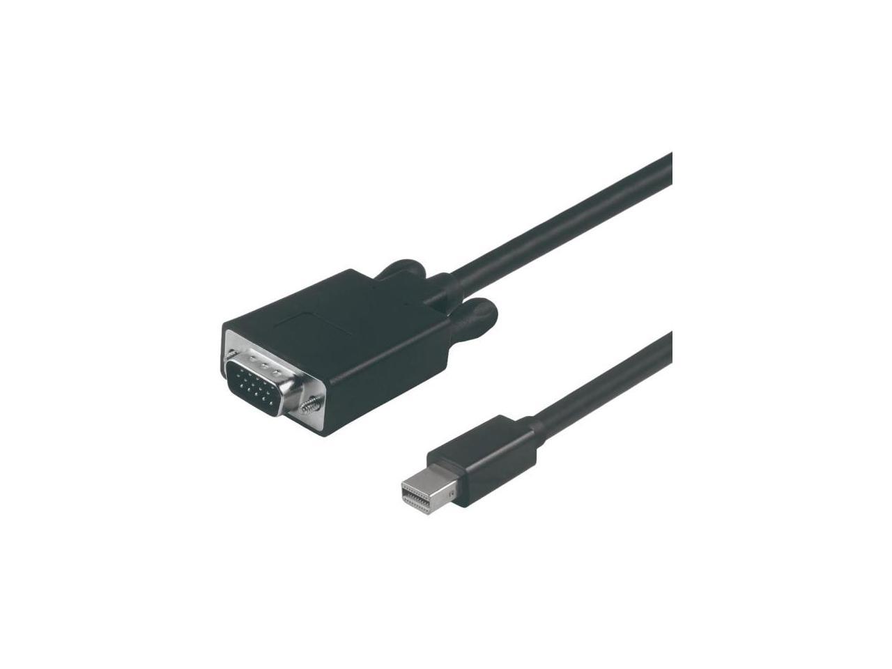 VisionTek 901217 Mini DisplayPort to VGA 2 Meter Cable (M/M) 3