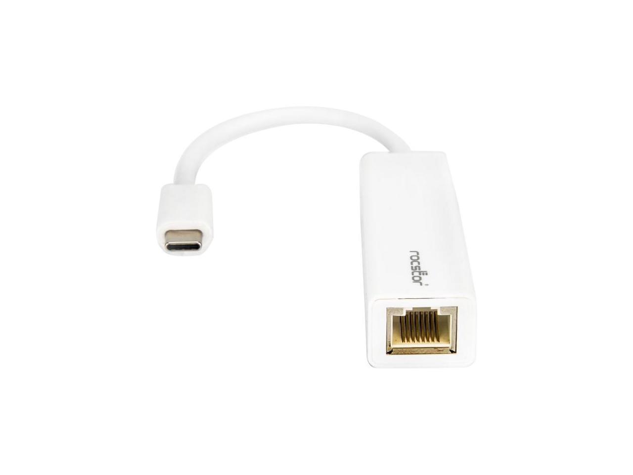 ROCSTOR Y10A173-W1 USB-C TO GIGABIT ADAPTER WHITE 2