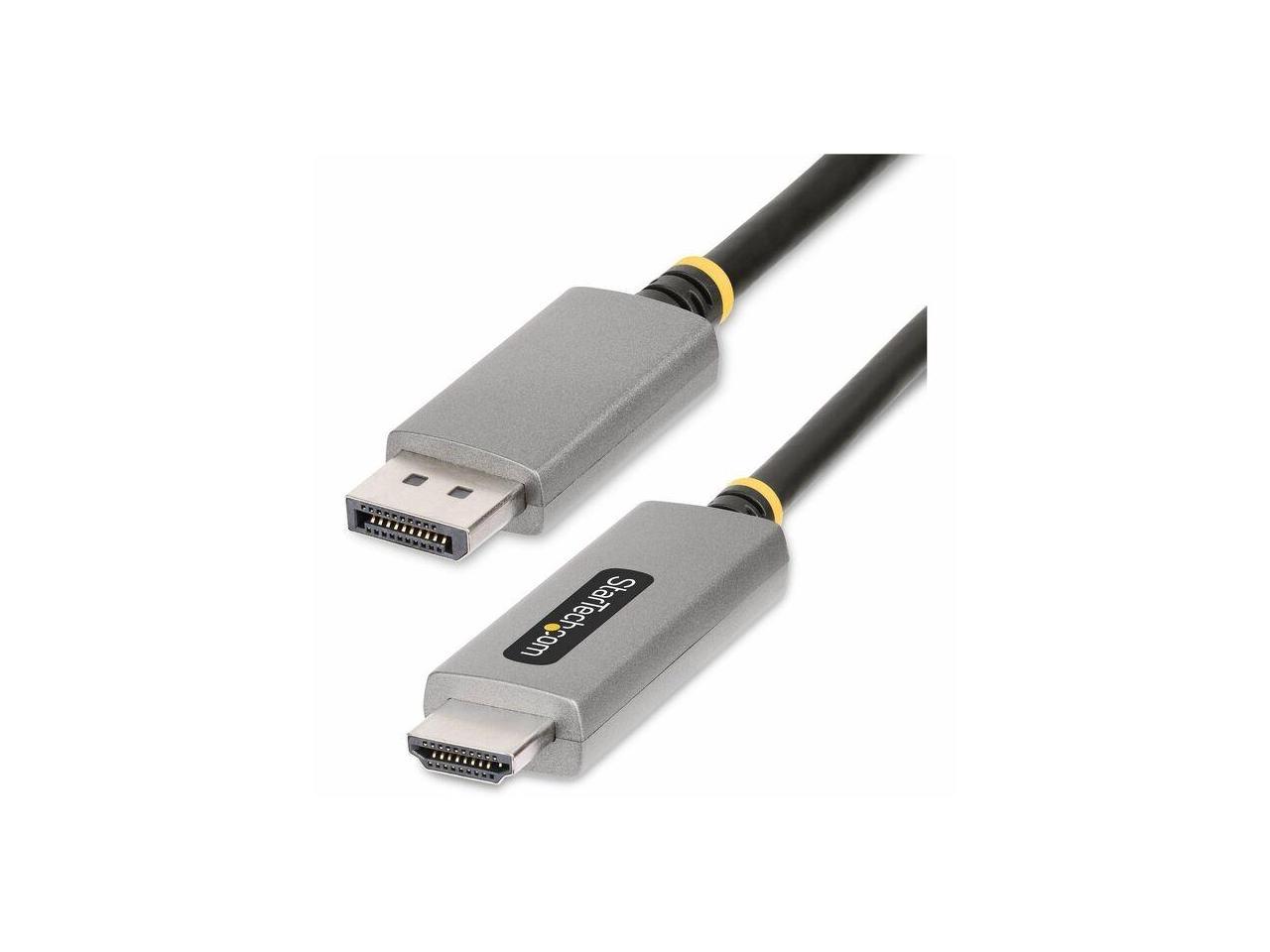 StarTech 6ft (2m) DisplayPort to HDMI Adapter Cable 133DISPLAYPORTHDMI21 1