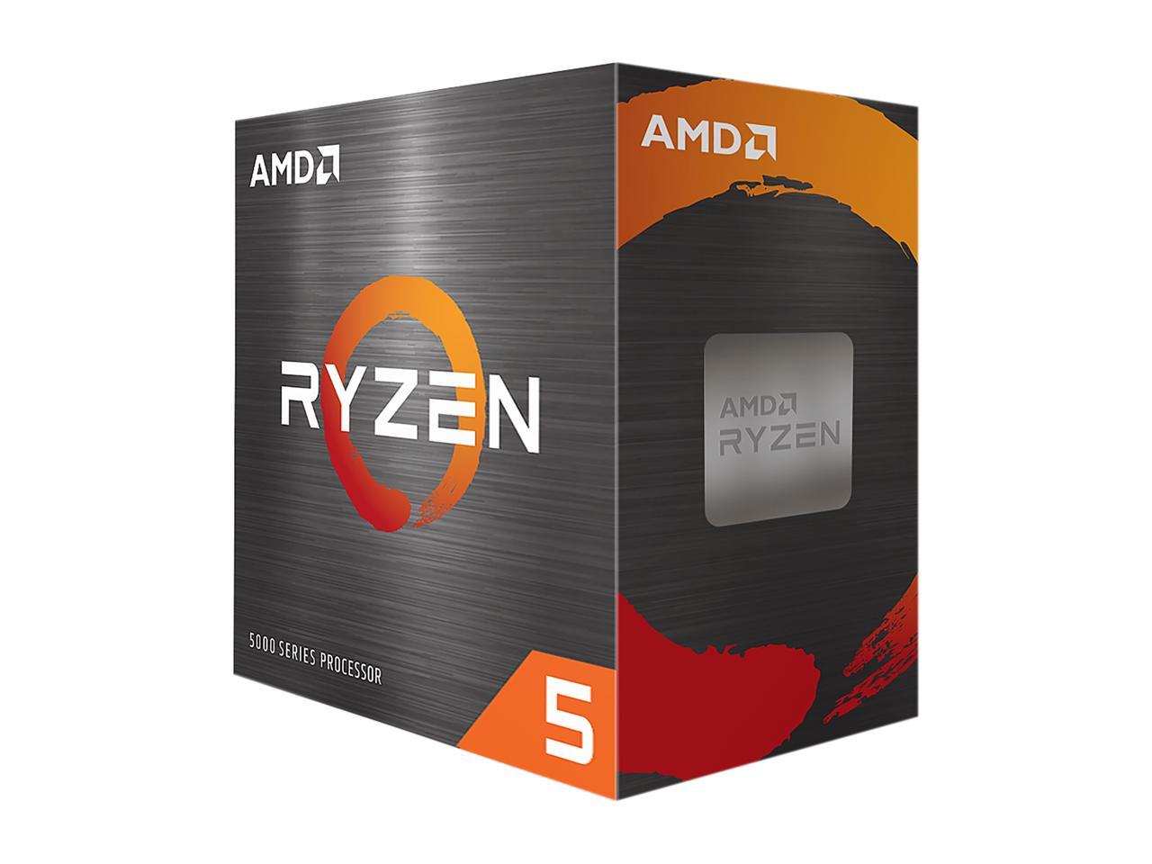 AMD Ryzen 5 5600 - Ryzen 5 5000 Series Vermeer (Zen 3) 6-Core 3.5 GHz Socket AM4 65W Desktop Processor - 100-100000927BOX 2