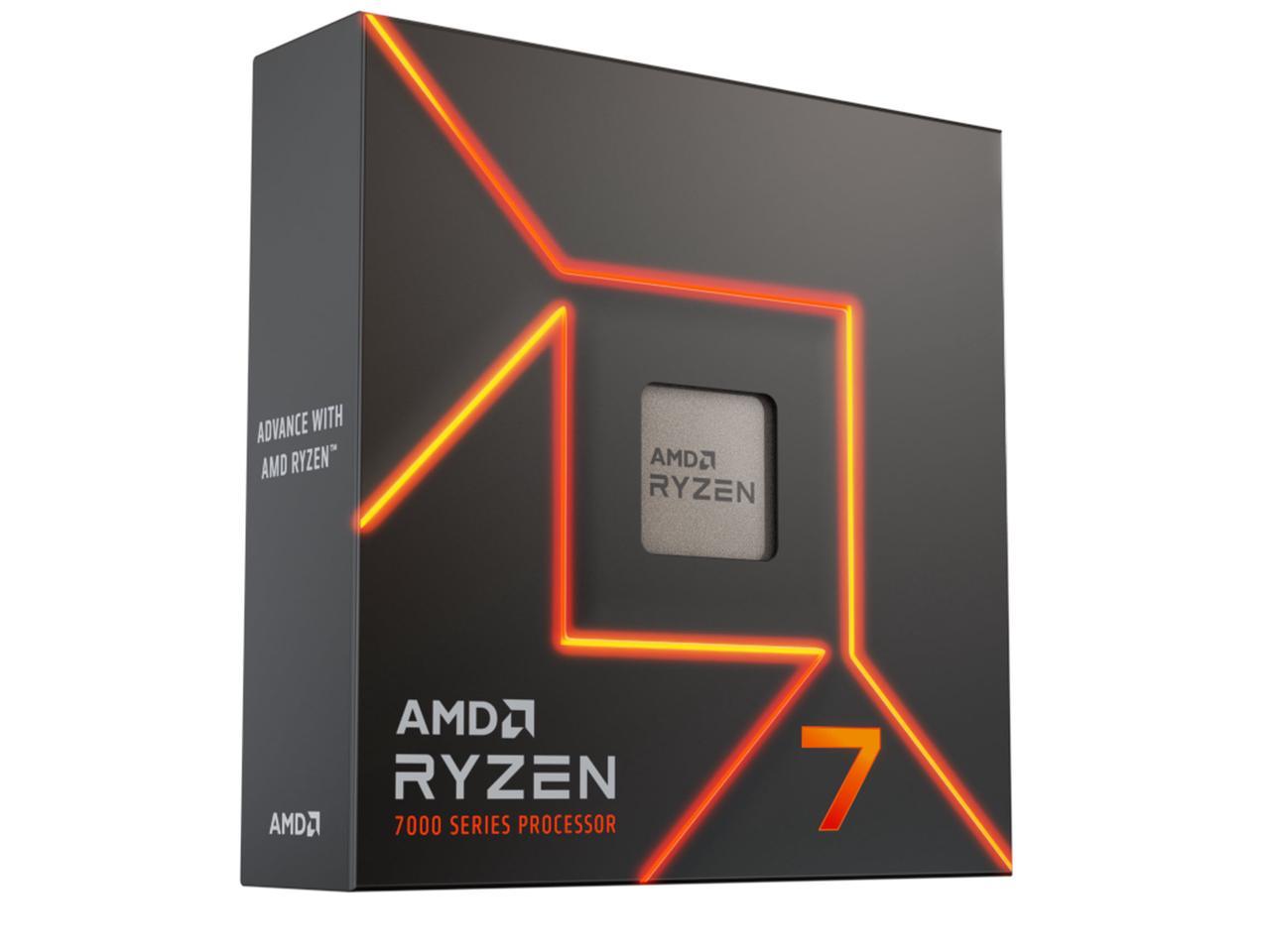 AMD Ryzen 7 7700X - 8-Core 4.5 GHz - Socket AM5 - 105W Desktop Processor (100-100000591WOF) 2