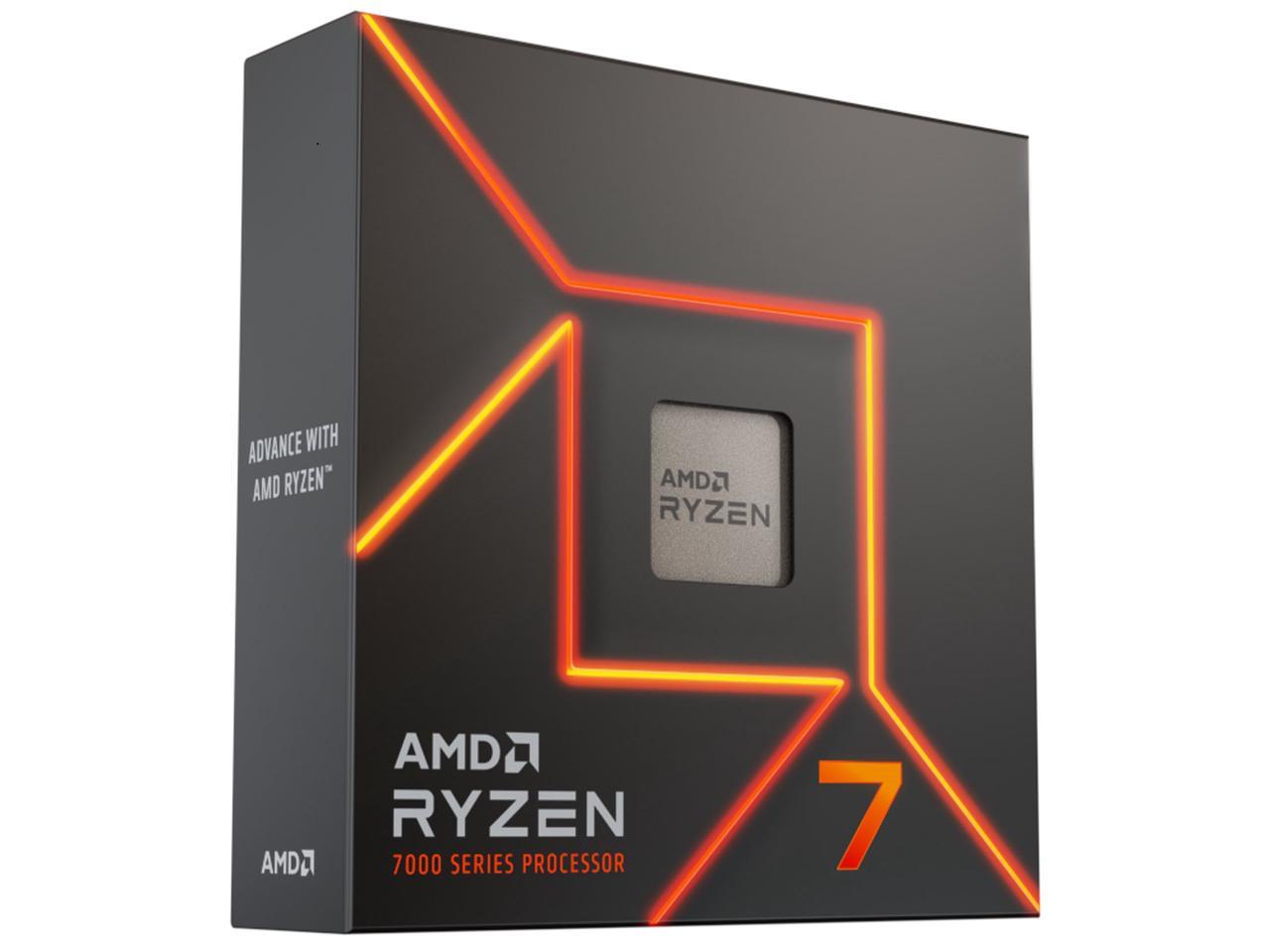 AMD Ryzen 7 7700 - Ryzen 7 7000 Series 8-Core 3.8 GHz Socket AM5 65W AMD Radeon Graphics Processor - 100-100000592BOX 2