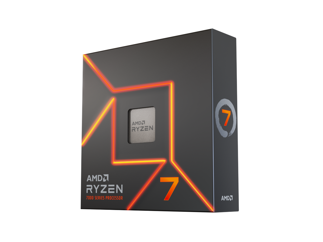 AMD Ryzen 7 7700 - Ryzen 7 7000 Series 8-Core 3.8 GHz Socket AM5 65W AMD Radeon Graphics Processor - 100-100000592BOX 1