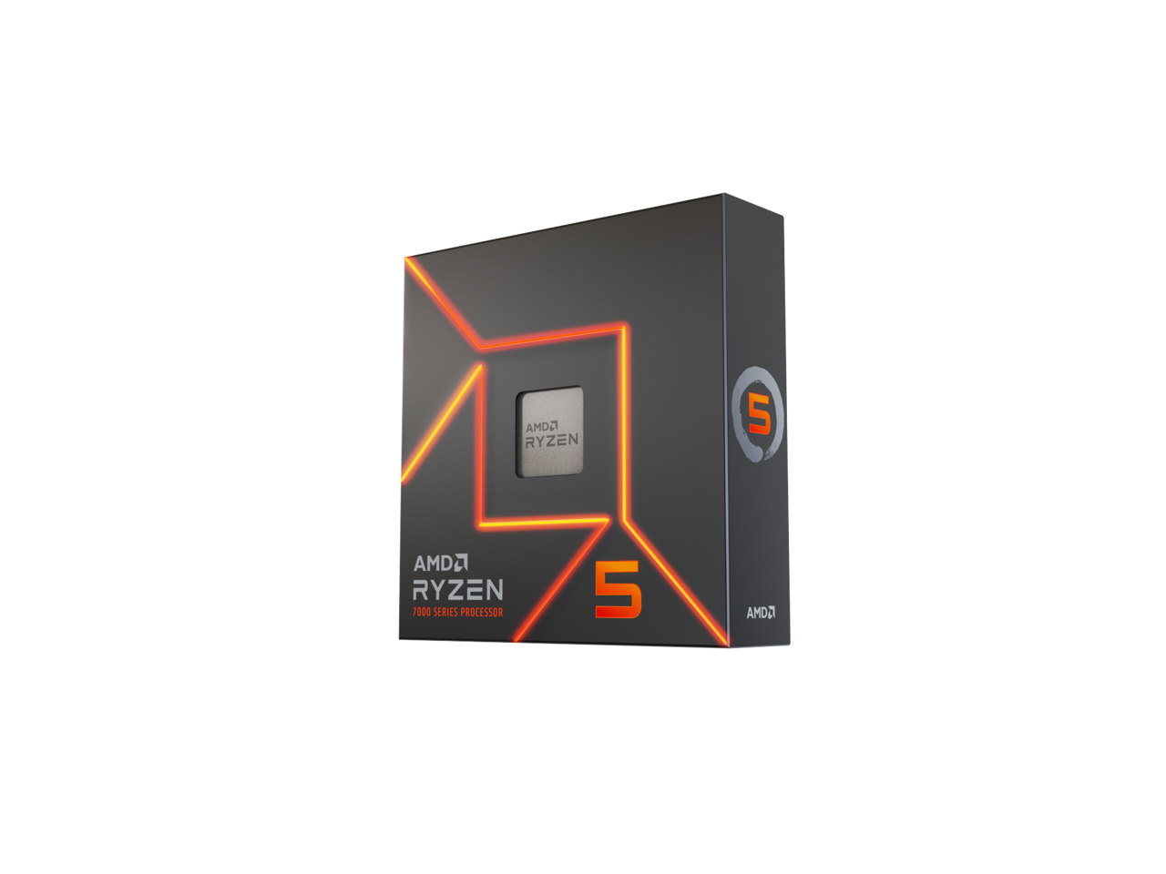 AMD Ryzen 5 7600 - Ryzen 5 7000 Series 6-Core 3.8 GHz Socket AM5 65W AMD Radeon Graphics Processor - 100-100001015BOX 1