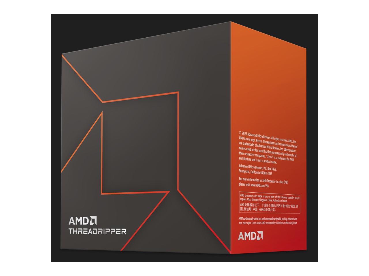 AMD Ryzen Threadripper 7970X 350W SP6 - 32-Core/64-Threads (100-100001351WOF) 1