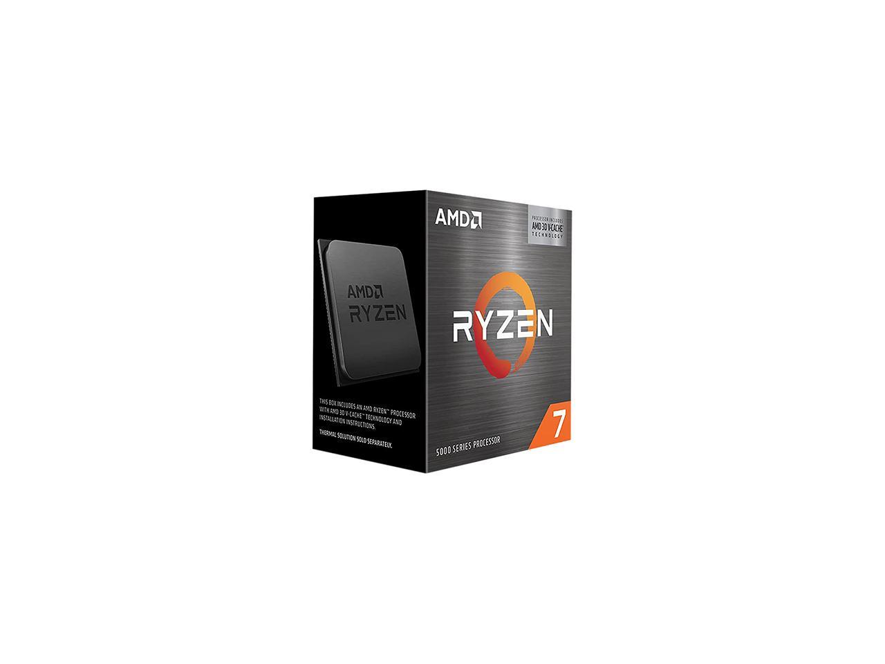 AMD Ryzen 7 5700X3D - Ryzen 7 5000 Series 8-Core 3.0 GHz Socket AM4 105W None Integrated Graphics Processor - 100-100001503WOF 2