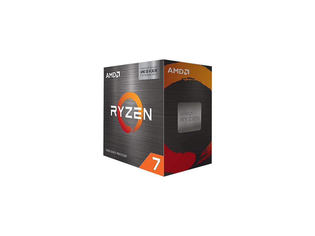 AMD Ryzen 7 5700X3D - Ryzen 7 5000 Series 8-Core 3.0 GHz Socket AM4 105W None Integrated Graphics Processor - 100-100001503WOF 1