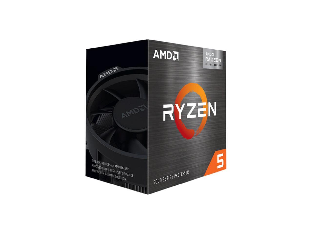 AMD Ryzen 5 5600GT - Ryzen 5 5000 Series 6-Core 3.6 GHz Socket AM4 65W AMD Radeon Graphics Processor - 100-100001488BOX 2