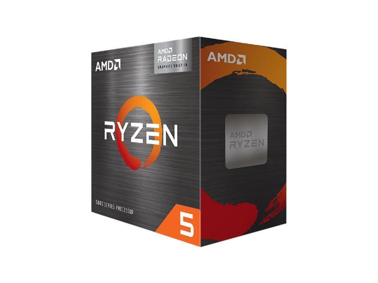 AMD Ryzen 5 5500GT - Ryzen 5 5000 Series 6-Core 3.6 GHz Socket AM4 65W AMD Radeon Graphics Processor - 100-100001489BOX 1