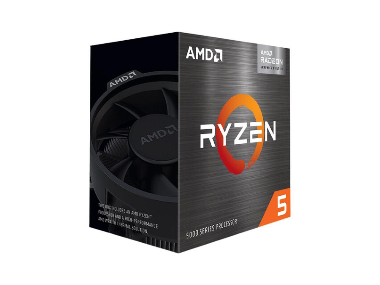 AMD Ryzen 5 5500GT - Ryzen 5 5000 Series 6-Core 3.6 GHz Socket AM4 65W AMD Radeon Graphics Processor - 100-100001489BOX 2