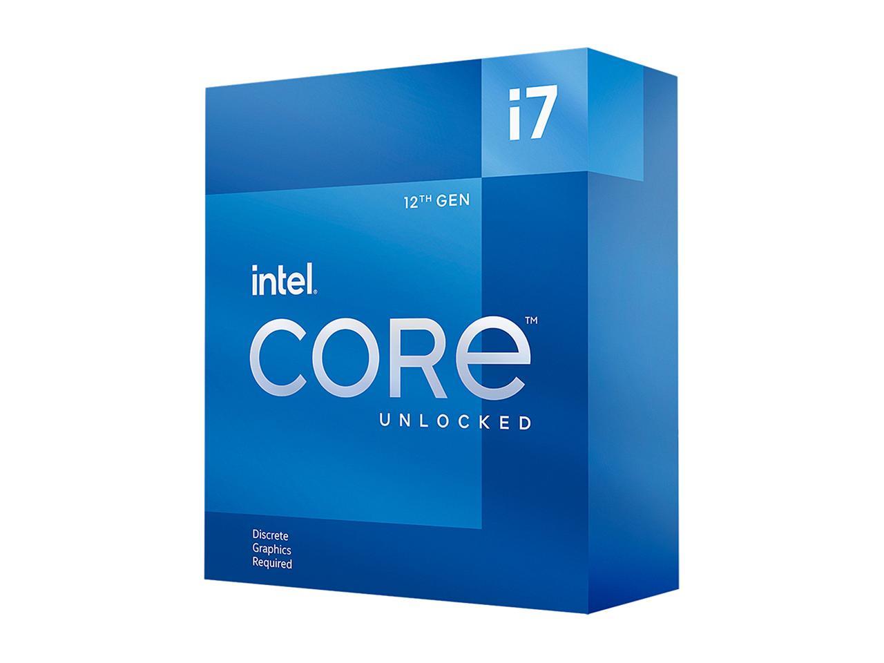 Intel Core i7-12700KF - Core i7 12th Gen Alder Lake 12-Core (8P+4E) 3.6 GHz LGA 1700 125W Desktop Processor - BX8071512700KF 2