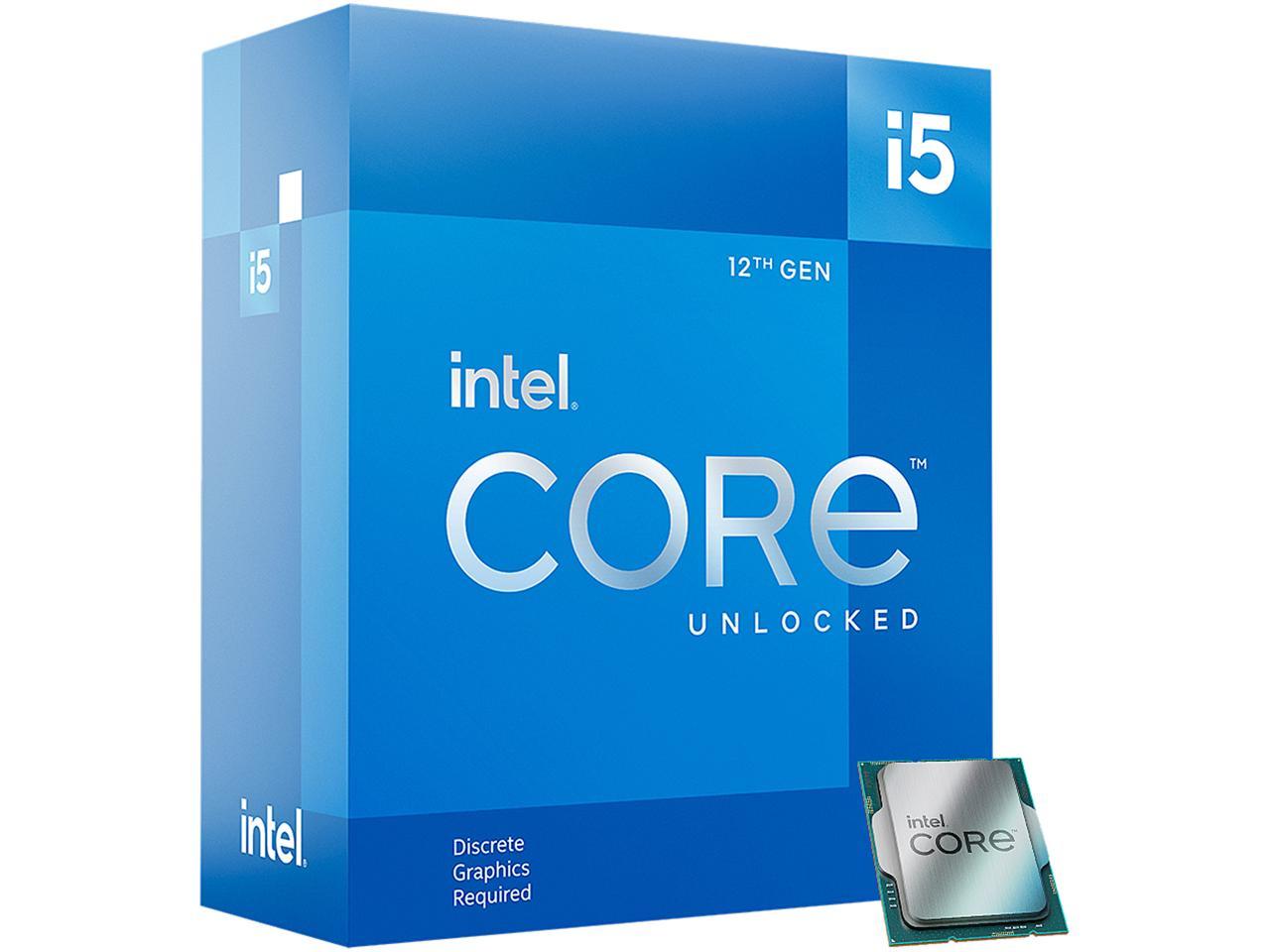 Intel Core i5-12600KF - Core i5 12th Gen Alder Lake 10-Core (6P+4E) 3.7 GHz LGA 1700 125W Desktop Processor - BX8071512600KF 1