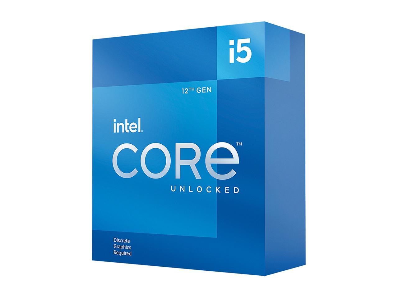 Intel Core i5-12600KF - Core i5 12th Gen Alder Lake 10-Core (6P+4E) 3.7 GHz LGA 1700 125W Desktop Processor - BX8071512600KF 2